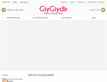 Tablet Screenshot of giygiydir.com